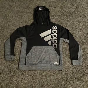 Boy’s XL Black and Gray Adidas Sweatshirt